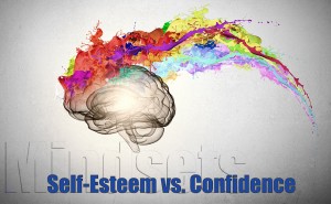 self esteem vs confidence