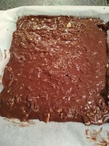 Millet Chocolate Brownie Batter