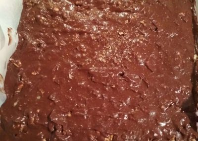 Millet Chocolate Brownie Batter