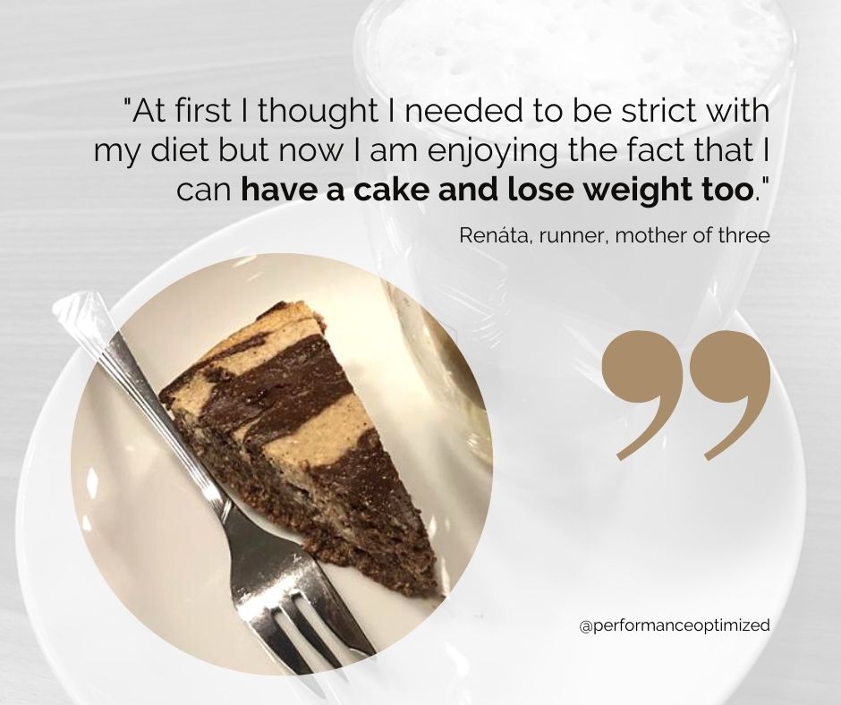 Renata Case Study: 42 y.o. mother of three lost weight by eating in moderation