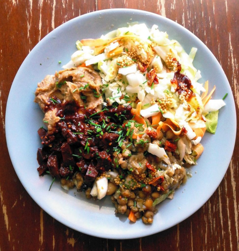 seitan plate