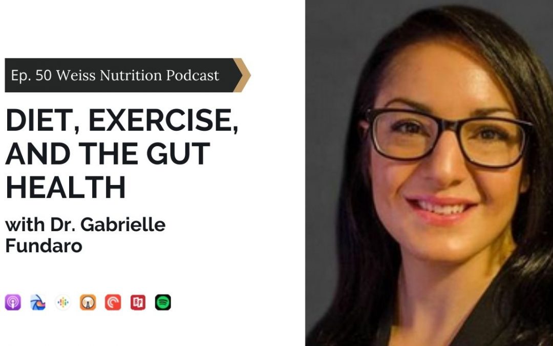 Ep 50. Diet, Exercise, and the Gut Health with Dr. Gabrielle Fundaro