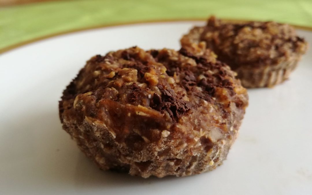 Juicy Carrot Cake Muffins